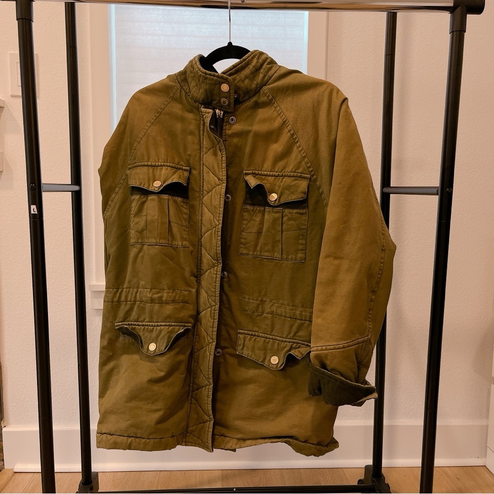 Zadig & Voltaire Green Utility Jacket